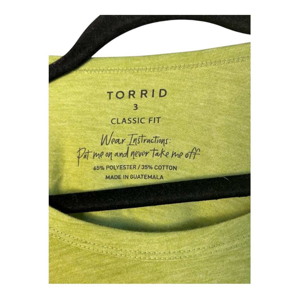 Torrid Resting Grinch Faces Lime Green Classic Fit T-Shirt - Picture 3 of 9